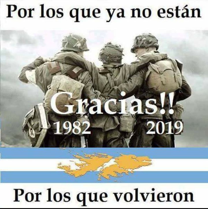 paolasrubio's tweet photo. 🇦🇷🇦🇷🇦🇷 Todos ellos, HEROES, merecen nuestro respeto y un gracias eterno. Orgullo argentino, nunca serán olvidados. Honor y gloria a nuestros ex combatientes, por los que volvieron, por los que dieron su vida por la patria: LAS MALVINAS FUERON, SON Y SERÁN ARGENTINAS!!!! 🇦🇷🇦🇷🇦🇷 https://t.co/ZZCPRJn0dD