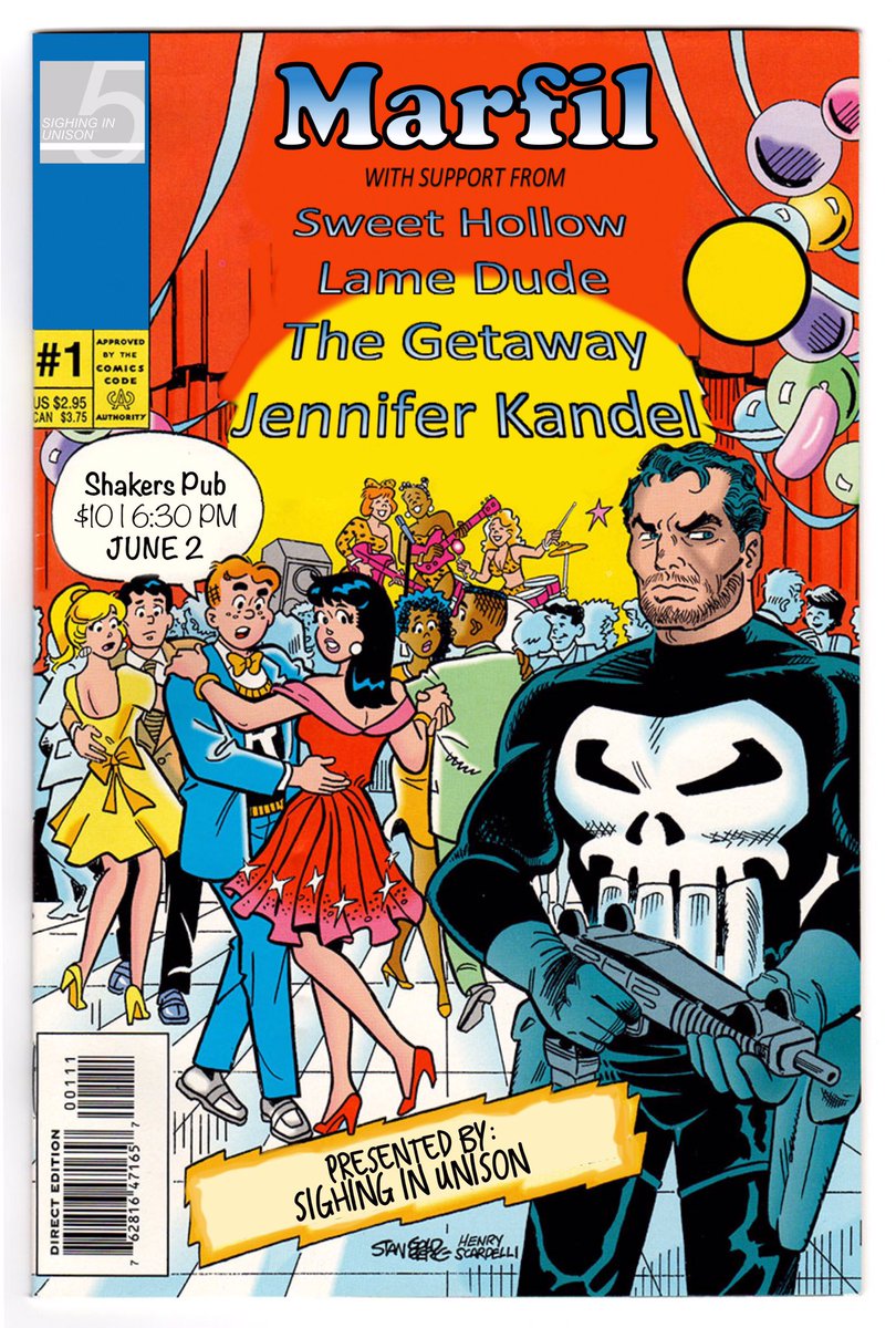 Update to this show it’s now June 2nd NOT 1st and it’s located at Shakers Pub! Spread the word!