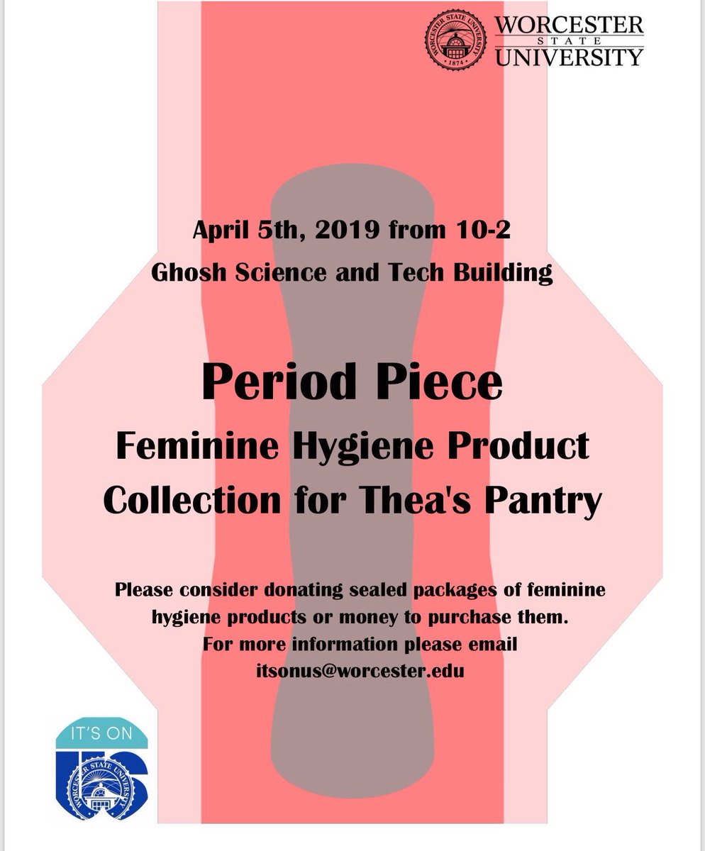 When you are out doing your shopping this week remember to grab extra feminine products to support <a href="/itsonusatwsu/">It's On Us at WSU</a> and the food pantry! Every little bit counts!