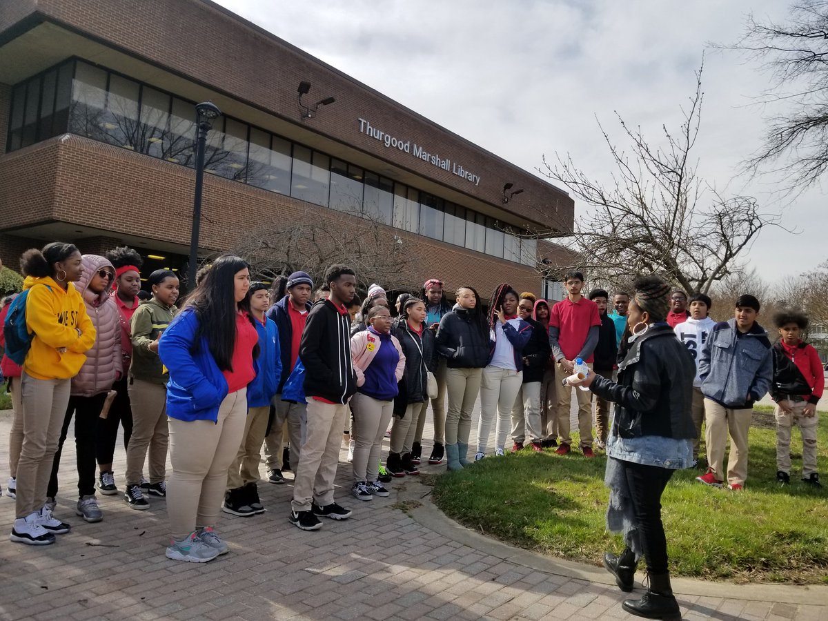 SenoraOlson's tweet photo. Bowie State @dsmith814 @BCPS_AVID @SWA_Tigers https://t.co/Fx2orhF1YU