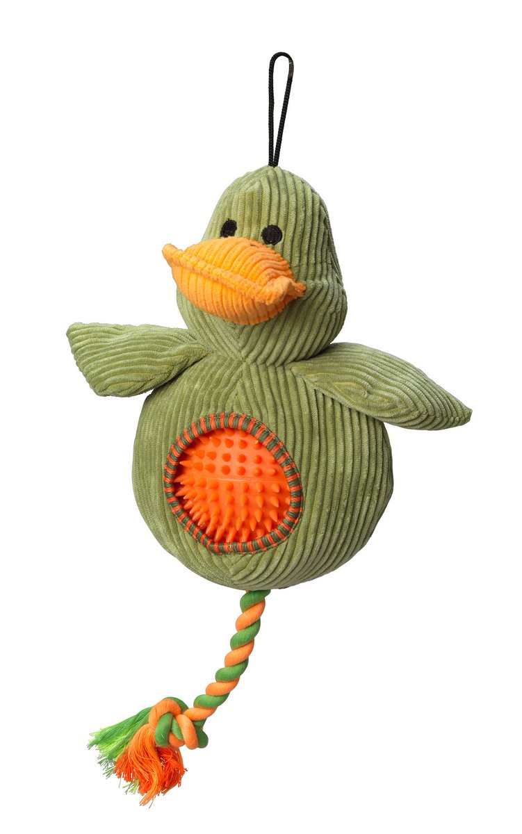 Pawfect_Friend's tweet photo. Two toys in one! These fun cord dog toys at https://t.co/N3RSXNp0WD have a rope tail and a spiky ball inside. And the spiky ball squeaks too for added entertainment! Choose from the dog, cow, pig and duck! #Dog #toy #dogtoy #dogsoftwitter https://t.co/tNY2GotF8g