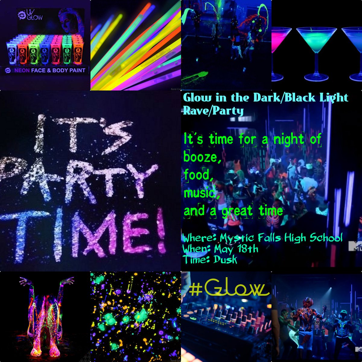 We'll be glowing in the dark.

Mark your calendars! What a great way to bring in summer!

RT to spread the word. Hope to see you there.