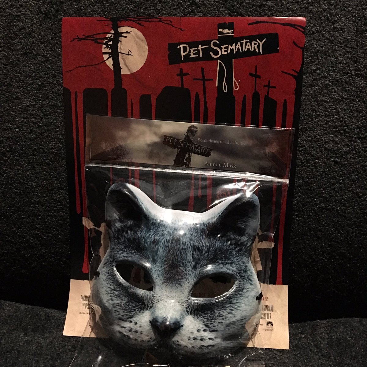 Frightfest On Twitter Everyone Attending Our Special Petsematary Preview Tonight Gets A Spooky Mask And Mini Poster