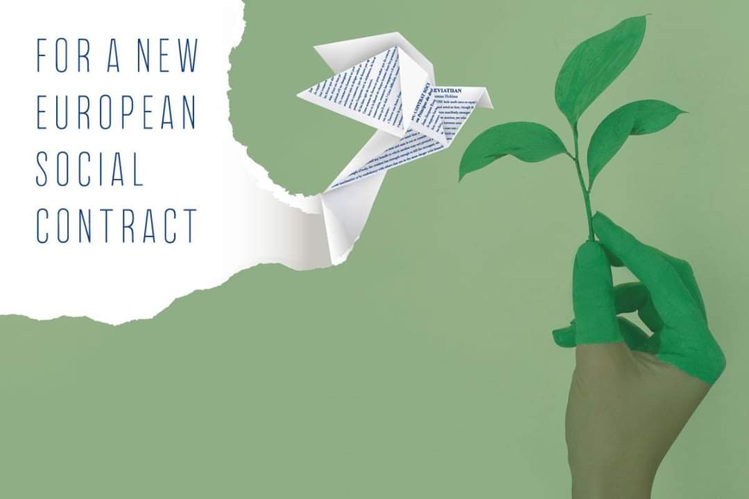 CzechCentreBxl's tweet photo. Congratz to our colleagues from @EUNIC_Brussels for great debate this evening, among many propositions for a New European Social Contract there is #actlocal #thinkglobal #dignity #AnimalRights #value of #nature #bottomtop #noplastic ..... 🌱🌱🌱 https://t.co/Kp2jfag87p
