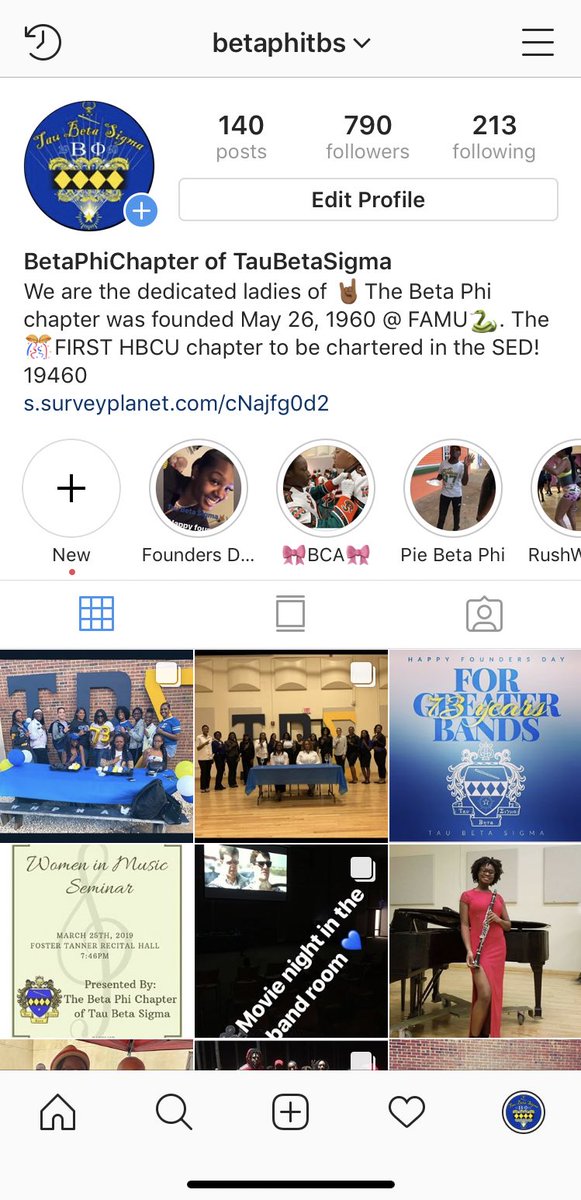 BetaPhiTBS's tweet photo. The 🤘🏾BETA PHI chapter of 🐢Tau Beta Sigma has been nominated for chapter of the year🎊 PLEASE GO CLICK ON THE LINK IN OUR BIO AND SUPPORT AS WE CONTINUE TO STRIVE FOR GREATER BANDS🎊💙 #BetaPhi #Famu #MLITB #ITBFAM #MOTS https://t.co/CrZbZnKEei