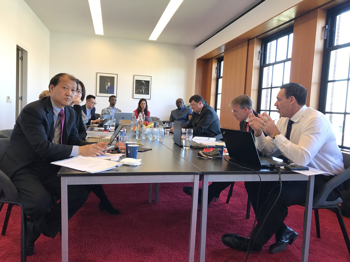 UNGGIMAmericas's tweet image. La Presidenta de #UNGGIMAmericas, @PalomaMerodio, participa en las reuniones de Buró de @UNGGIM y en los paneles de discusión del #GeospatialWorldForum @GeospatialM @geoworldmedia