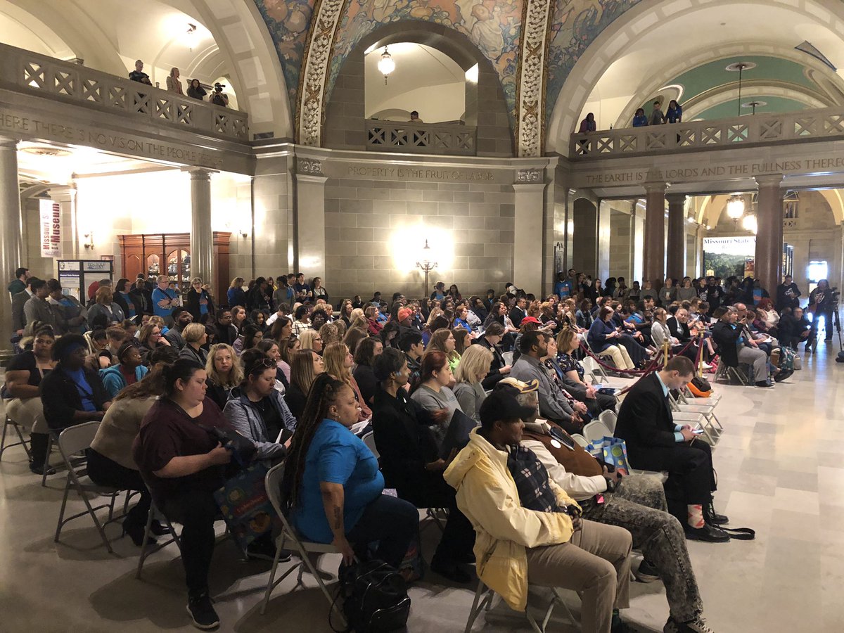 missourictf's tweet photo. It’s Child Advocacy Day at the MO Capitol. Child well-being is important for everyone! Let’s all keep working harder, better for kids! @MOChildAdvocacy #CAD2019 #InvestInMOKids https://t.co/Fd10lrtetB