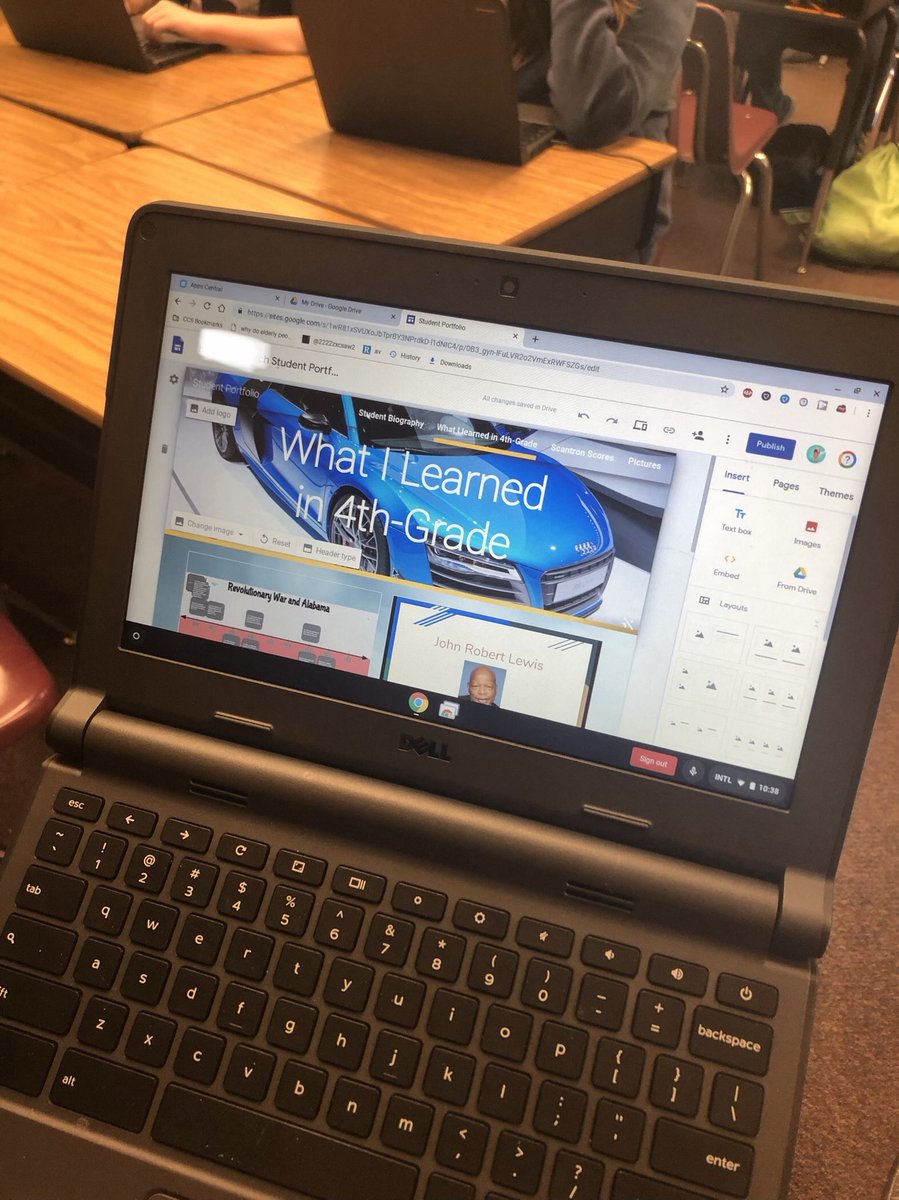 So exciting to see 4th graders at WPES creating digital portfolios and showing pride in their work! <a href="/wpeswildcats/">WP Elementary School</a>
