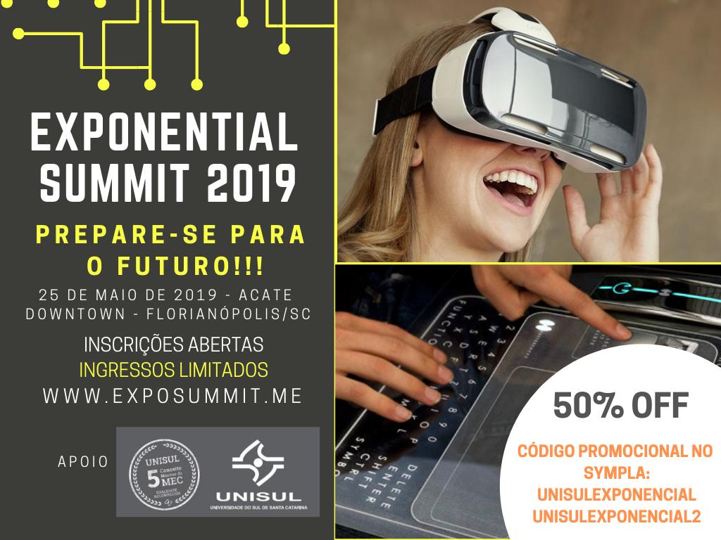 unisul_oficial's tweet photo. O Exponential Summit 2019 traz especialistas e conteúdos voltados a quem busca liderança, com apoio da #Unisul. Faça já sua inscrição com desconto:
https://t.co/JcXpYodKWk
#exponential #exponentialsummit #evento https://t.co/fJtUFyhnCk