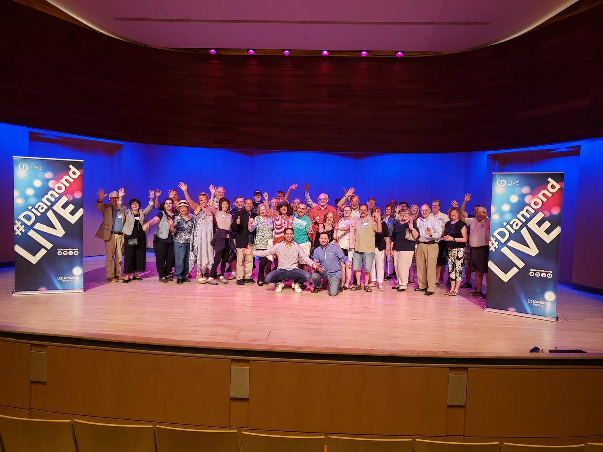 Had an awesome time last night with our guests at the #DiamondLIVE event with <a href="/JeffDye/">Jeff Dye</a> . #DiamondResorts #DiamondCareers #DiamondResortsComedySeries