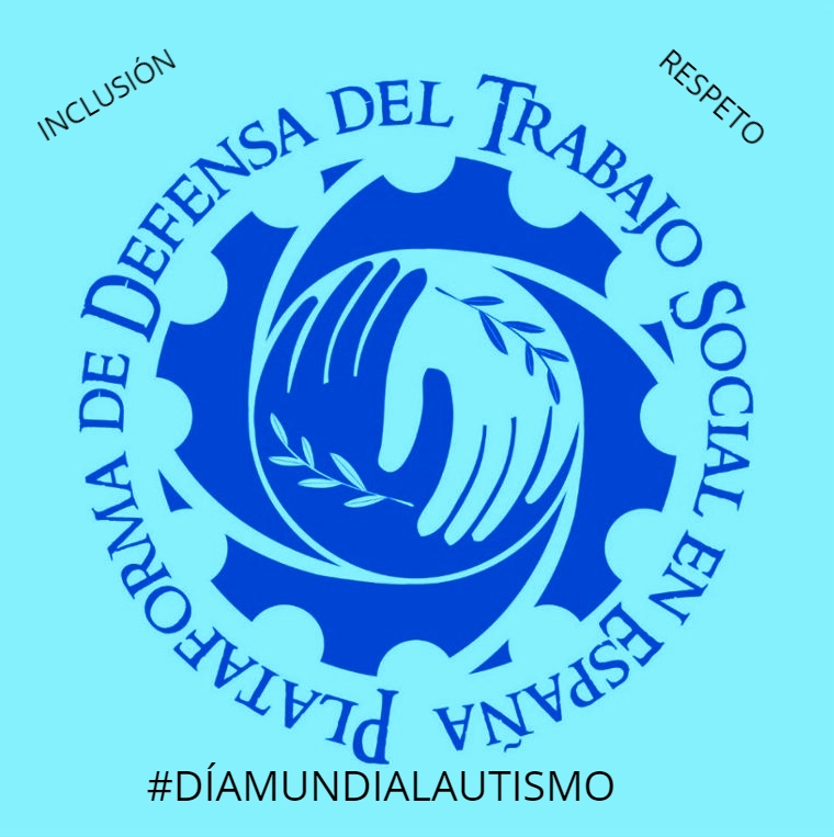 PlatDefensaTS's tweet photo. Hoy nos "vestimos" de azul para visibilizar #DiaMundialAutismo desde el Trabajo Social tenemos que fomentar la inclusión de las personas con TEA y acompañarlas en su proceso #WorldAutismAwarenessDay https://t.co/TUKYZshhfx