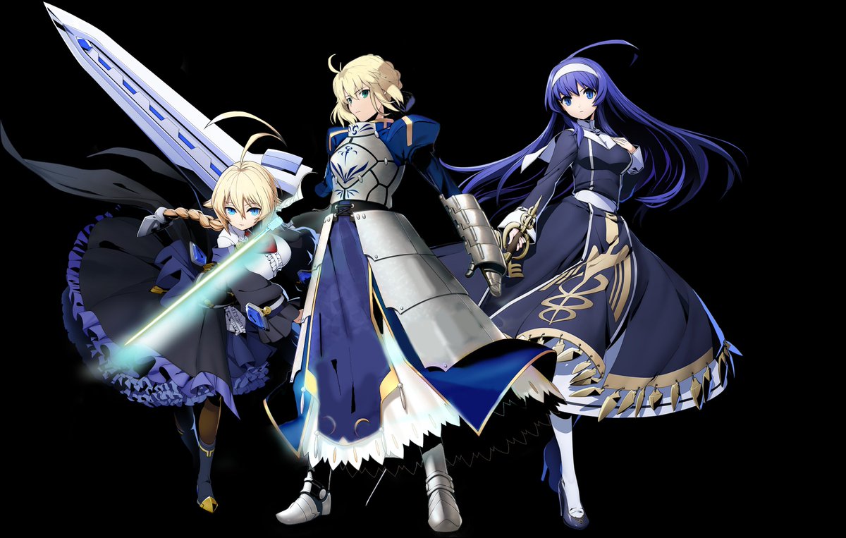 The Fighting Gamer To Get Saber As Accurate As Possible I Had Her Compared Side By Side With Other tag Characters Here She Is With Es And Orie T Co Cizxfjkhzw