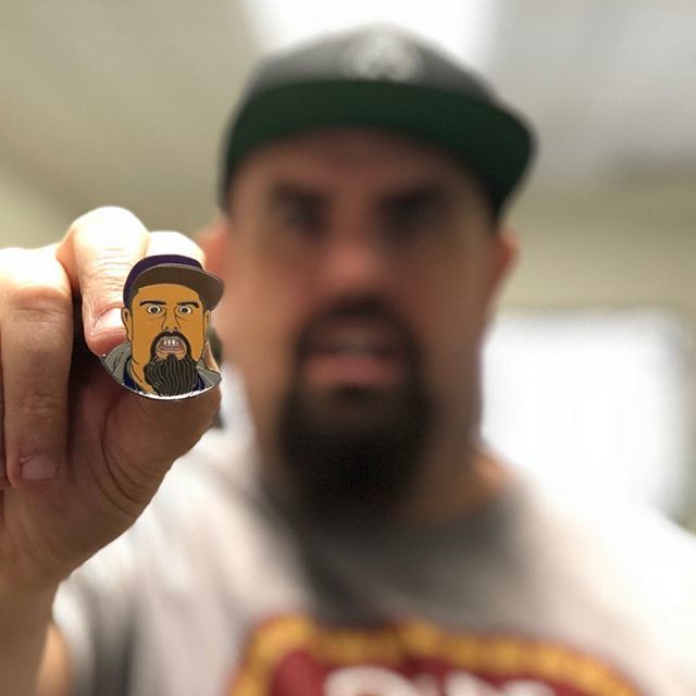 wearebugginout's tweet photo. Pike pins are in stock at @lower_arizona (peep my bio link) ! Go cop my ugly mug. https://t.co/4dvpV77ZW2 https://t.co/86bu9NWIyu