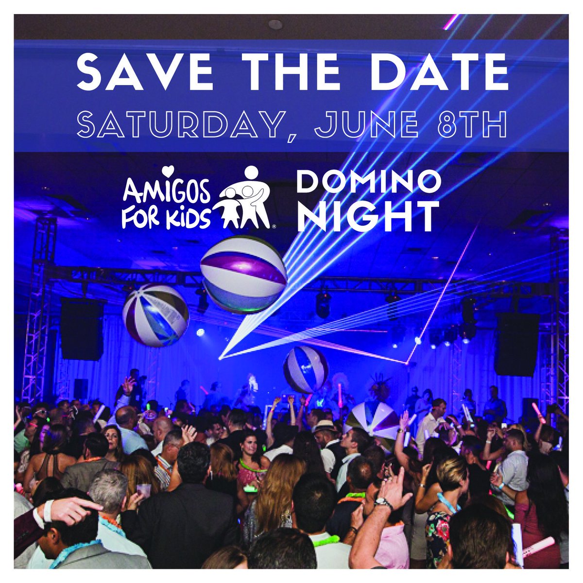 Save the Date ---> #AmigosDominoNight Sat. June 8th, 2019 at Royal Caribbean's Crown of Miami Terminal A.

#Fun #Night #Dancing #Domino #Music #Miami #fundraising #aNightToRemember
