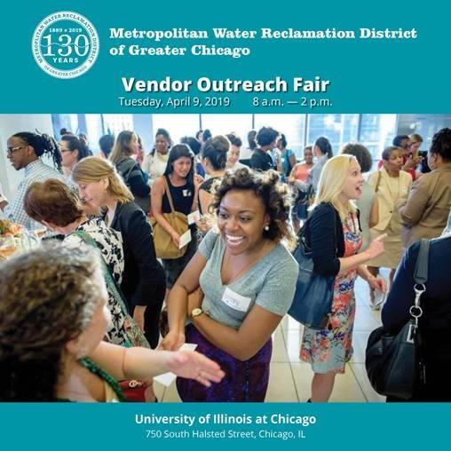 CommKSteele's tweet photo. On April 9, 2019 @MWRDGC is calling all SBE, MBE, WBE, and VBE out again for another opportunity to learn the process and steps to becoming a Vendor with Metropolitan Water Reclamation District of Greater Chicago.
✌🏾❤️💧 #thefirststepisshowingup #BusinessOpportunity https://t.co/MfBLZjMVe7