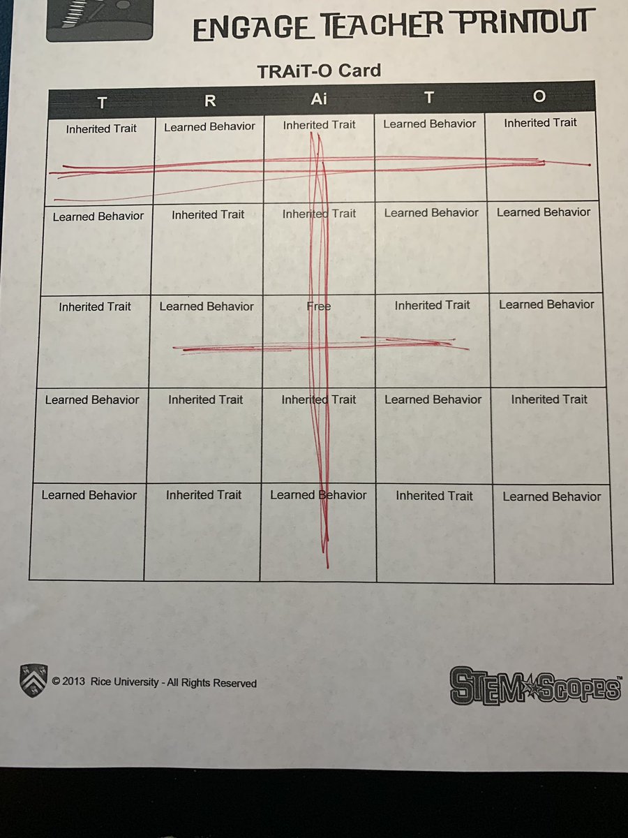 When your team is in the #FINAL4 , science review BINGO gets really fun!  
#texastech #doublet @DonDurhamSLC <a href="/TexasTechMBB/">Texas Tech Basketball</a>