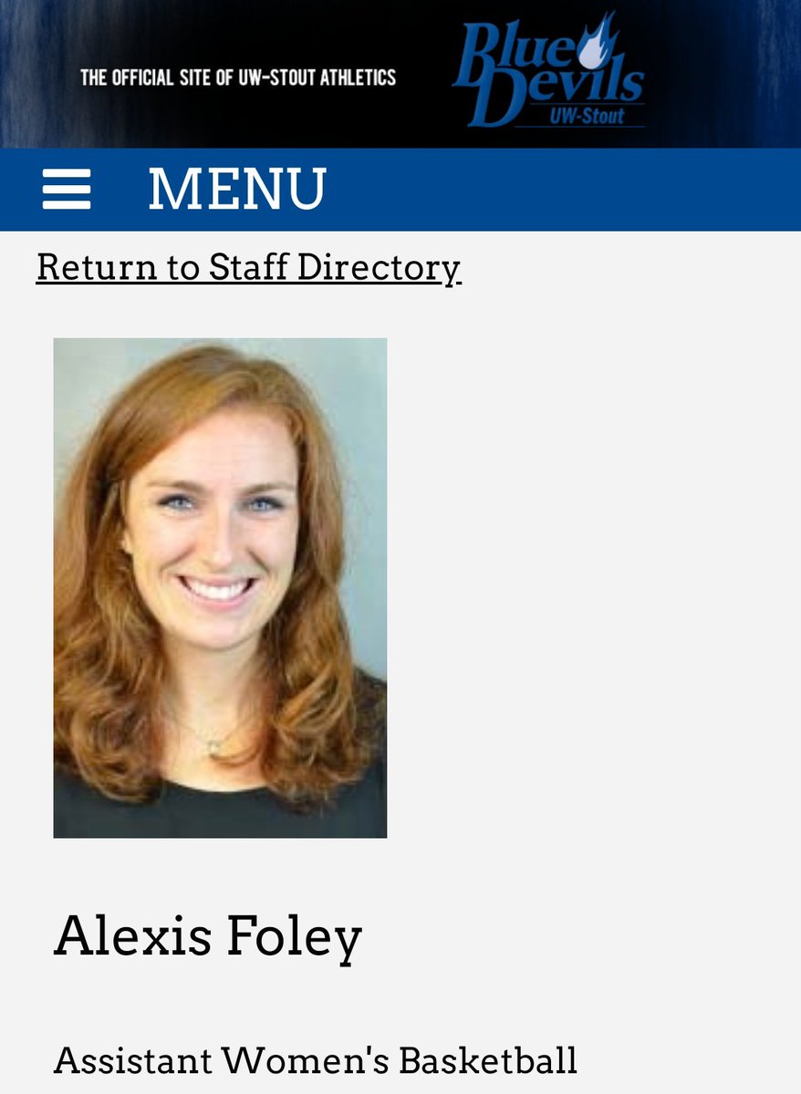 vcteamwi's tweet photo. Team Wisconsin is excited to have @StoutWBB Asst
 Coach Alexis Foley  in the Team Wisconsin Family.  Alexis is coaching in the National Program https://t.co/UAxjh143eh