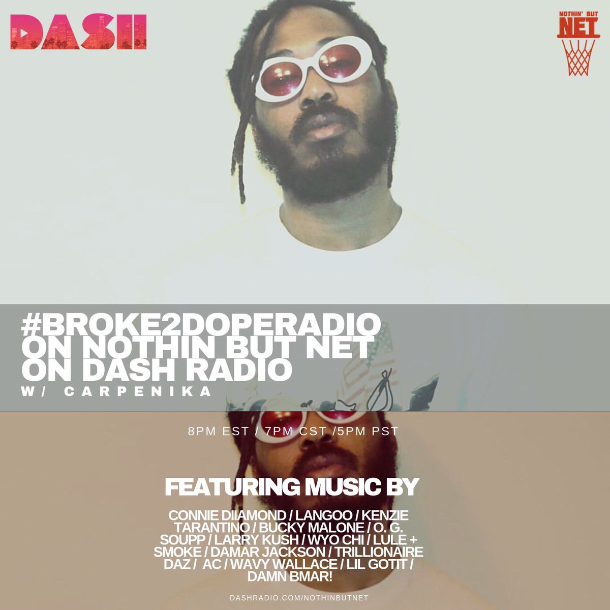 buckymalone703's tweet photo. ATL WE LIT! TUNE INTO #BROKE2DOPERADIO WIT @carpenika TODAY AT 5 PM &amp; CATCH “OFF DAT!” IN ROTATION ONLY ON @NBNDashRadio https://t.co/2aALe61zth 🤑🤑 https://t.co/OnrAewtdTf