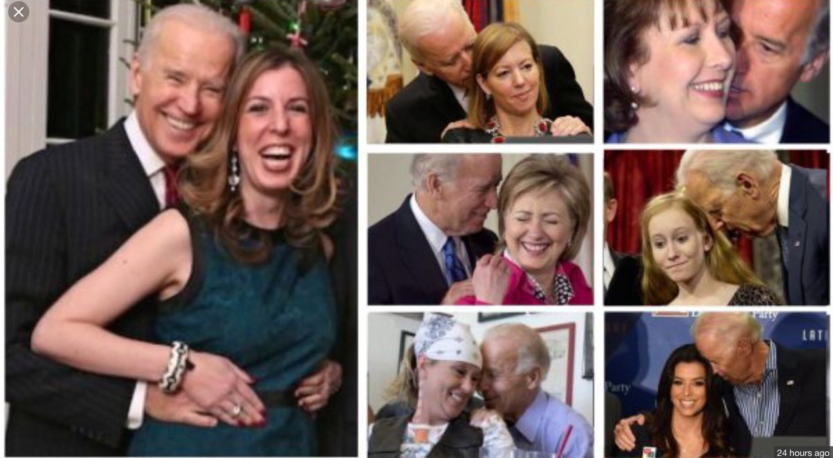 Obama’s 2008 campaign slogan:  Hope and Change. 

Joe Biden’s 2020 campaign slogan: Grope and Change. 

#Tucker
Fred Trump