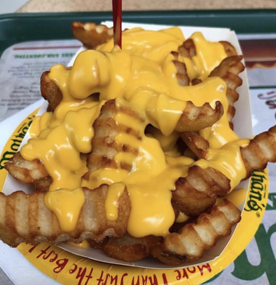 Really could do with some cheese fries rn