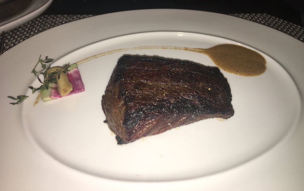 DakotaSpin's tweet photo. #RibCap one of the best cuts of the steak you can have! @STRIPSTEAKMIA @Fontainebleau I’m still hopeful we can get this cut @DaviosBraintree @SteveDiFillippo https://t.co/9EQizDRmKz
