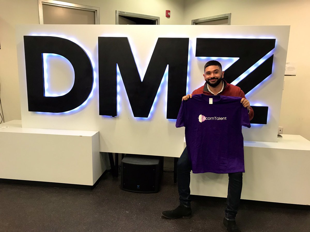 Thank you <a href="/Khawaja17/">Haseeb </a> for hosting us at the @RyersonDMZ ! #nutsaboutdata