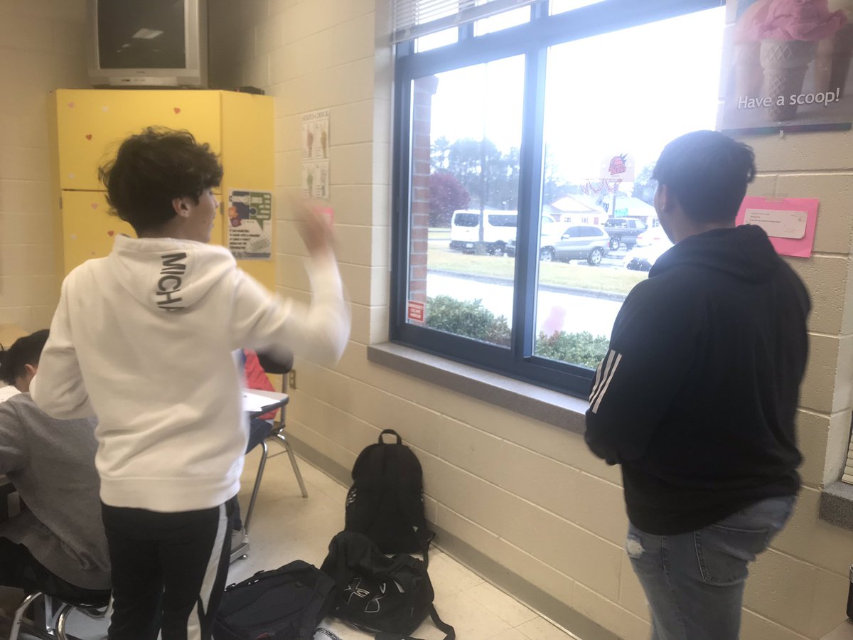 Just a little scatterplot basketball 🏀 game #wemathfun #tribepride