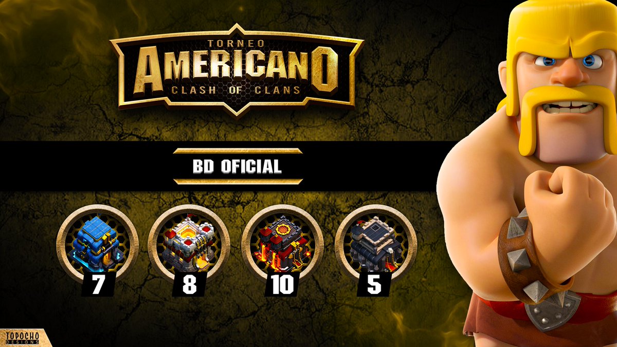 Hola, Se aproxima un buen torneo en el cual Dominicana no puede perderce Invito Formalmente a jugadores de TH12 y 11 que le interese participar en La Seleccion Dominicana A Contactarme para Pruebas , Interesados por favor DM .