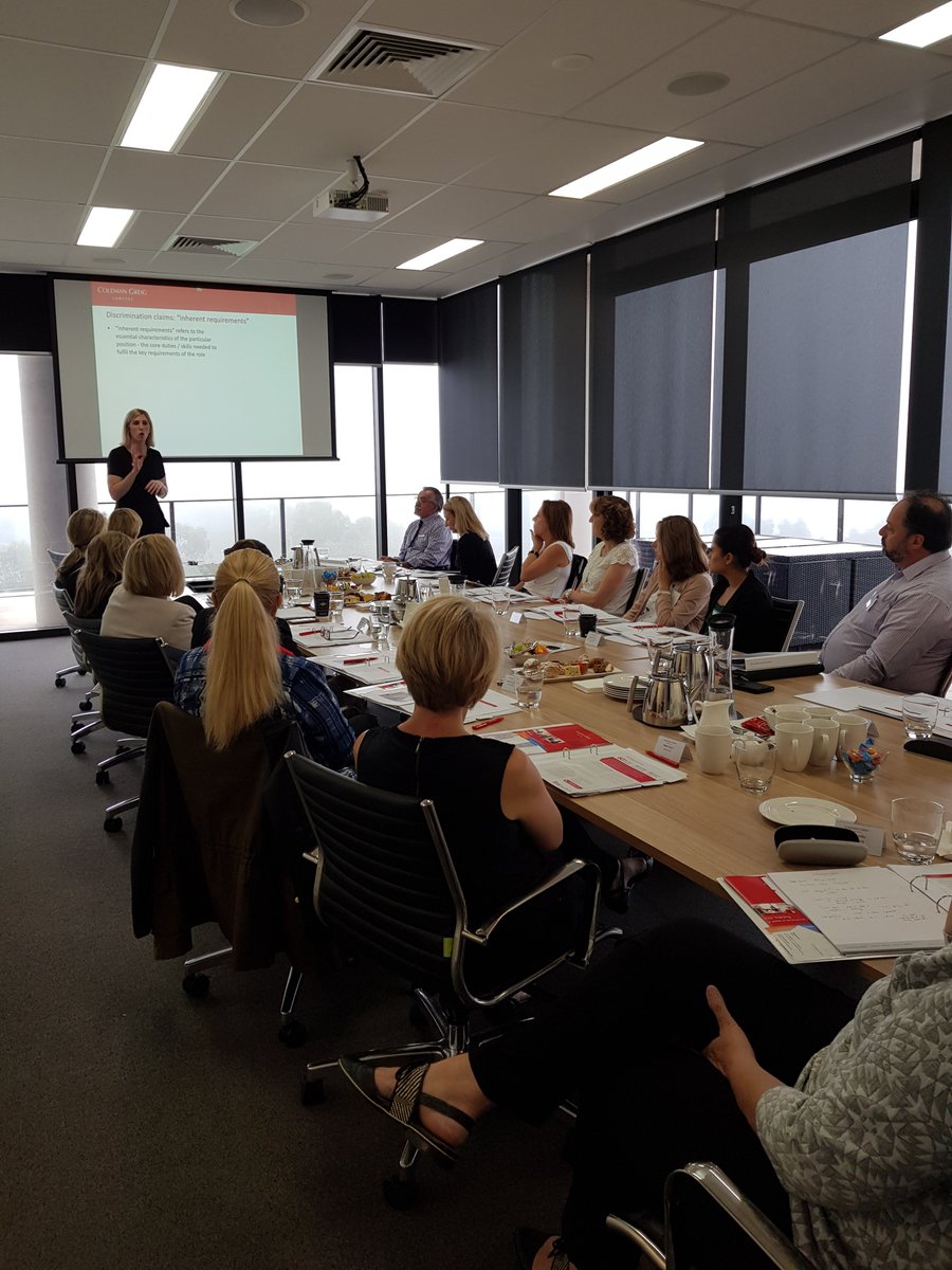 ColemanGreig's tweet photo. Thank you to all in attendance at this morning’s Employment Law workshop, hosted by #EmploymentLaw Principal Lawyer Stephen Booth and Senior Associate @Anna_Ford_, at #ColemanGreig's #Norwest office.

#MentalHealth #MentalIllness #EmploymentLaw #Auslaw #EmployeeBehaviour #Penrith https://t.co/kO0lcbtXwA