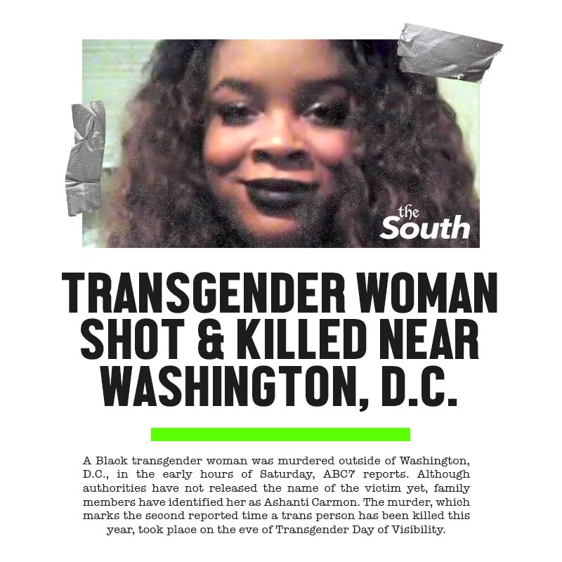 #SayHerName, #AshantiCarmon did not deserve this... #ProtectTransWomen