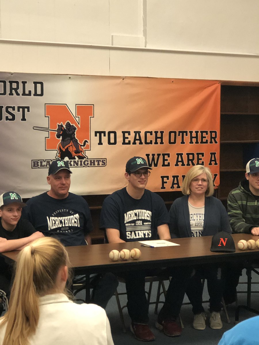 SPaluscsak's tweet photo. Signing day for Owen Mansfield. Congratulations you earned it, but I am not done with you yet. Big things to come from this guy this season. We are all proud of you big guy. #smallbutmighty  @NJSHS_athletics @newsheraldinoh @geaugamapleleaf @MobNewbury https://t.co/Pxni7H6tpQ