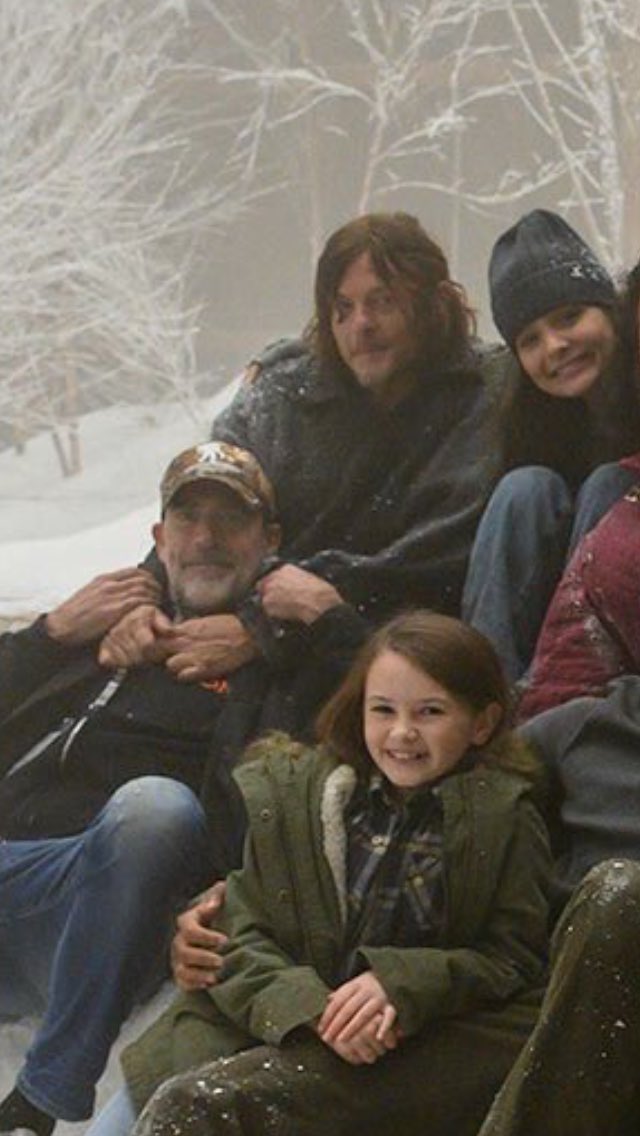 I was forced into family photos.