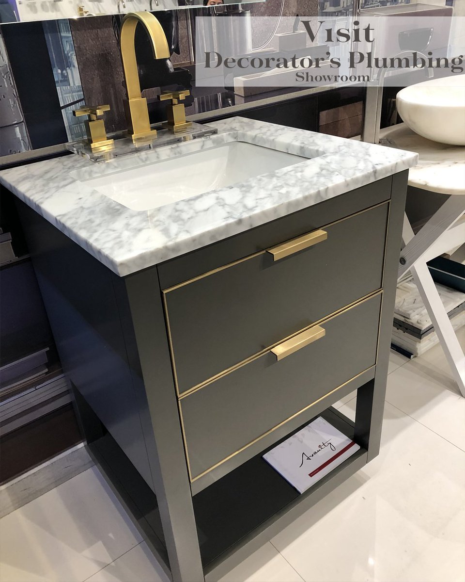 Avanity_Inc's tweet photo. Visit Decorator's Plumbing, located in Miami, Florida. They are displaying our beautiful Allie Collection in Twilight Grey. Decorator's Plumbing @DecoPlumb  If you are looking for a spacious yet sophisticated style, look no further.  3612 NE 2nd Ave Miami, Florida 33137 https://t.co/lTxuGUOr19