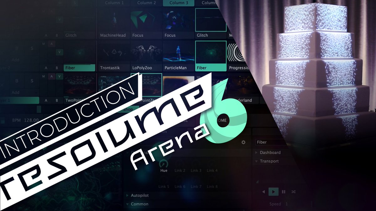 LumaBoxCreative's tweet image. NEW TUTORIAL VIDEO SERIES ▶️ Cake Projection Mapping in @Resolume youtube.com/playlist?list=…

(1/5) Introduction
(2/5) Projection Mapping
(3/5) Content &amp;amp; Effects
(4/5) Automated Playback
(5/5) Audio &amp;amp; Music