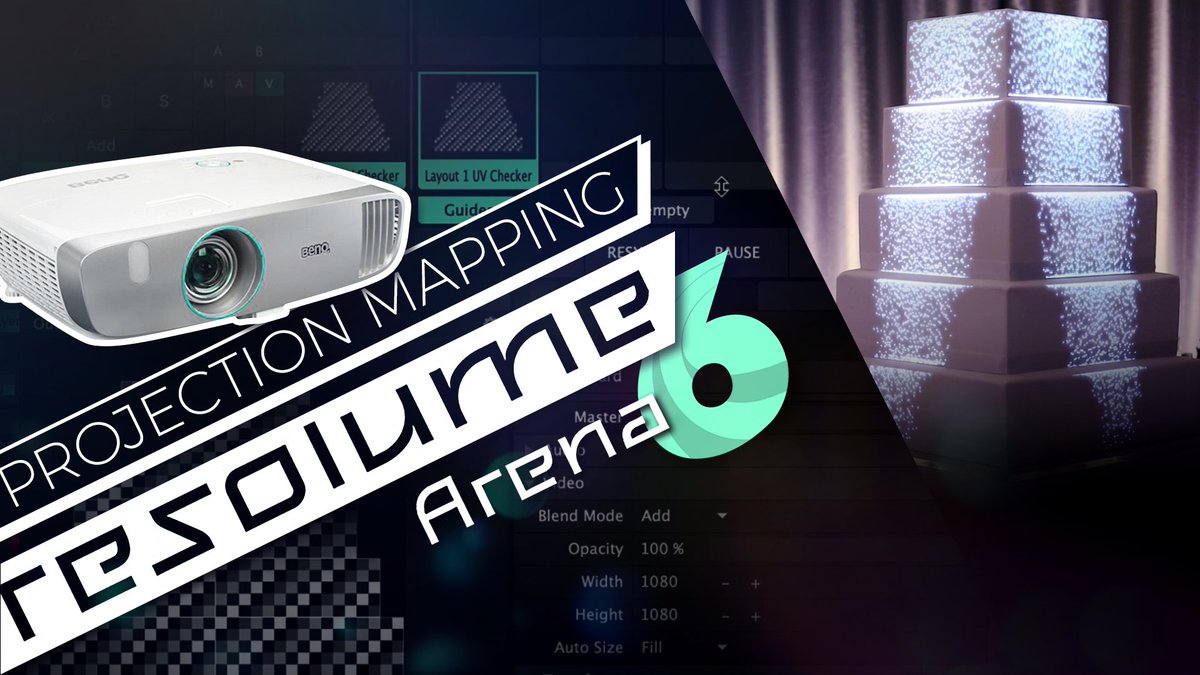 LumaBoxCreative's tweet image. NEW TUTORIAL VIDEO SERIES ▶️ Cake Projection Mapping in @Resolume youtube.com/playlist?list=…

(1/5) Introduction
(2/5) Projection Mapping
(3/5) Content &amp;amp; Effects
(4/5) Automated Playback
(5/5) Audio &amp;amp; Music