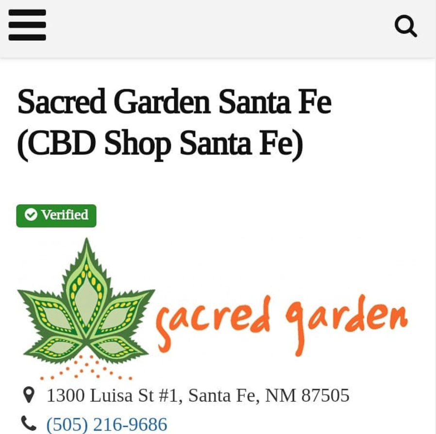 CBDfmOfficial's tweet photo. #SacredGarden #SantaFe is now listed at https://t.co/KFPe31CyS3 - get your CBD business listed for free: https://t.co/8tcqb8gfRN

#CBD #CBDindustry #CannabisIndustry #Cannabis #Hemp #Hempoil #CannabisCommunity https://t.co/2eTxjw9aKd