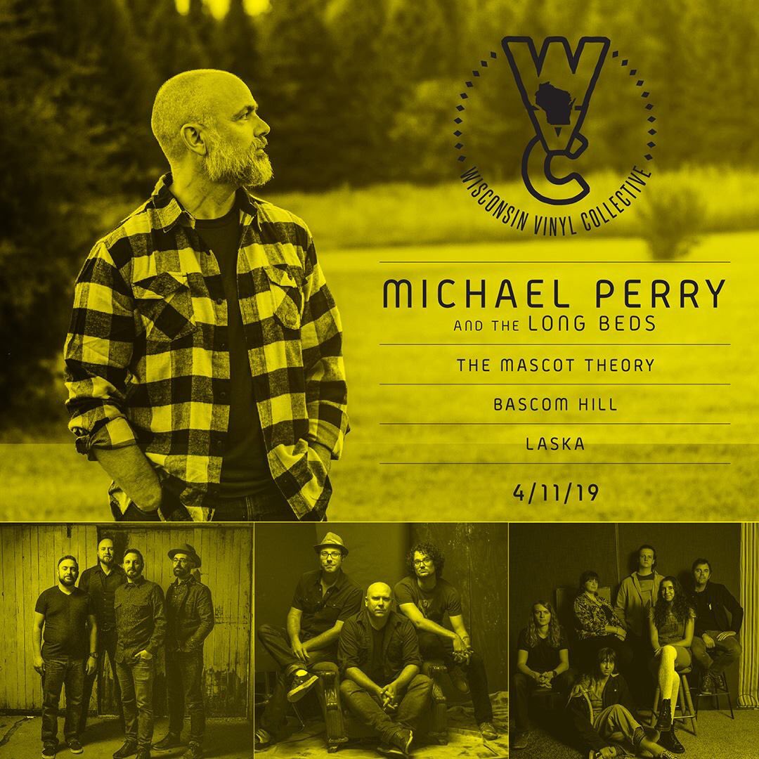 HistoricTemple's tweet photo. Join us 4/11 for the @WisconsinVinyl album release show benefiting Keep Wisconsin Warm/Cool. FEATURING @SneezingCow @TheMascotTheory @bascomhill @LASKAtheband 
Tickets @ https://t.co/PhCW21fhY0 https://t.co/Y0SbowICSV