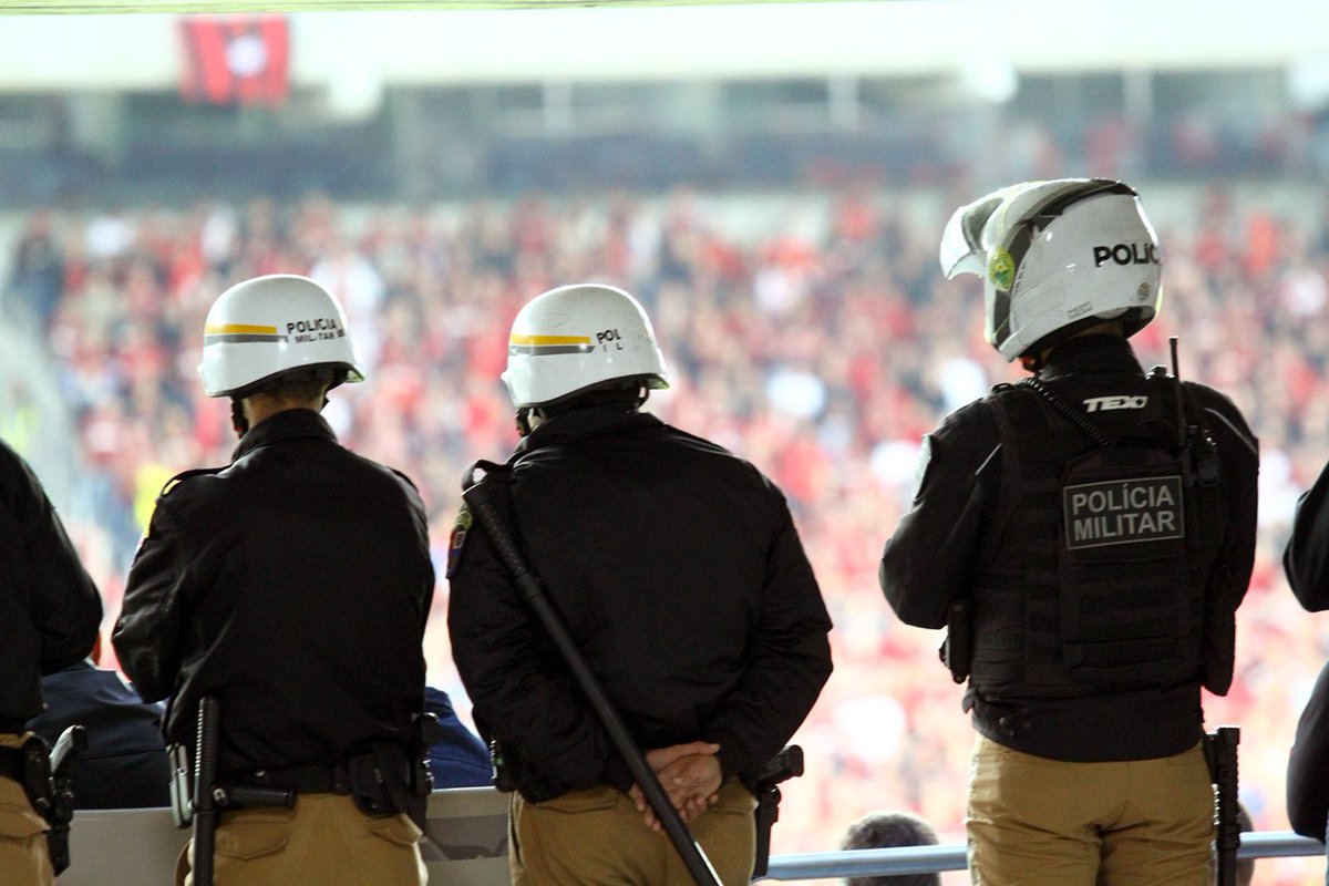 PM reforça policiamento para a partida entre Athletico e Boca Junior - seguranca.pr.gov.br/modules/notici…