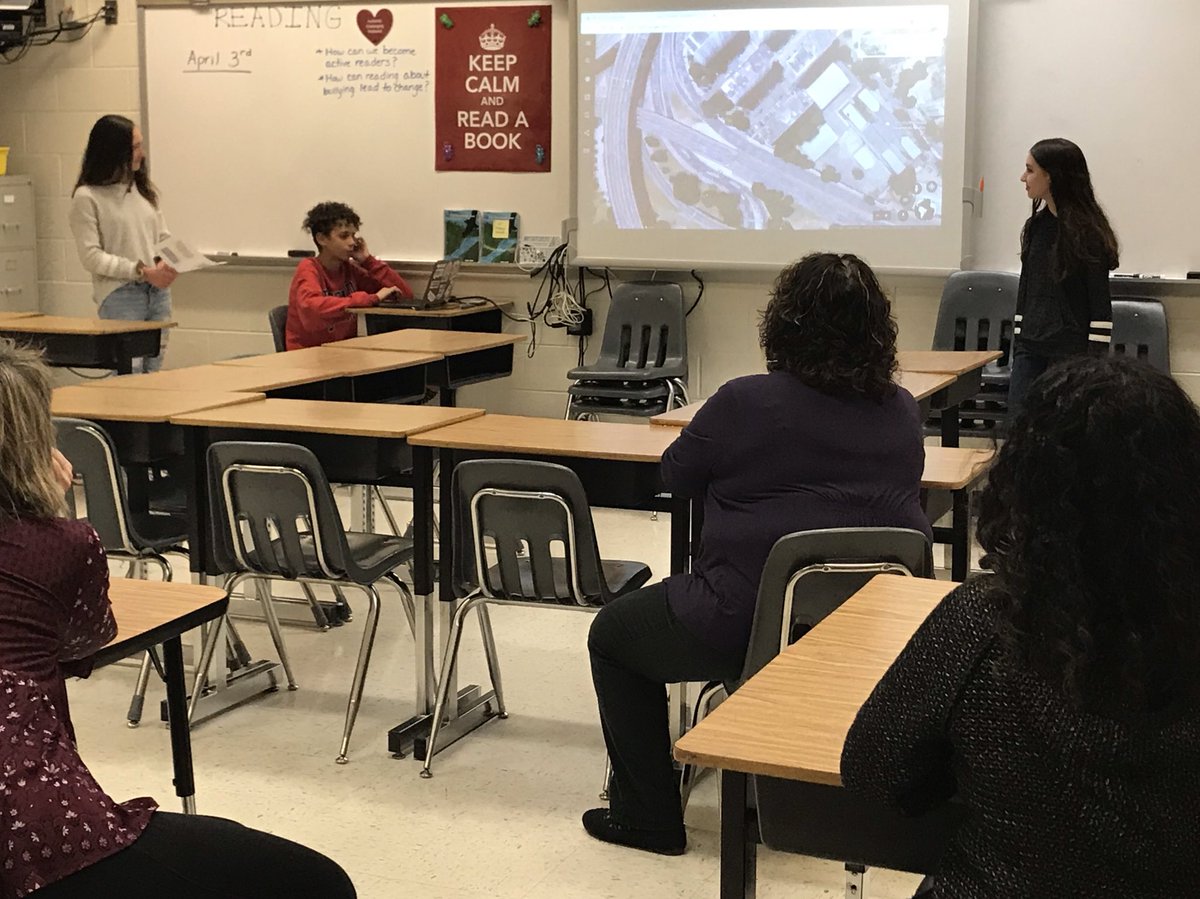 juliet_kenny's tweet photo. Final round of student PBL share! An opportunity for students to give teachers feedback on their project based learning experiences! #studentledPD #studentownership #reflection #critiqueandrevision @RBMS_Official @PBLWorks https://t.co/ufN7ADwfco
