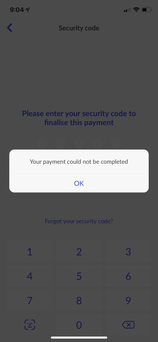dlaucreative's tweet photo. @TideBanking what’s going on?  I can make any payments on the app? https://t.co/wUbpqjQB3p