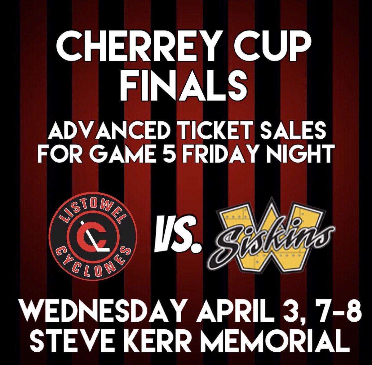 CycsNation's tweet photo. Friday night presale!! On Wednesday night 7-8 #defendthecup #cycsnation #advancedtickets https://t.co/Sr6NSdR39r