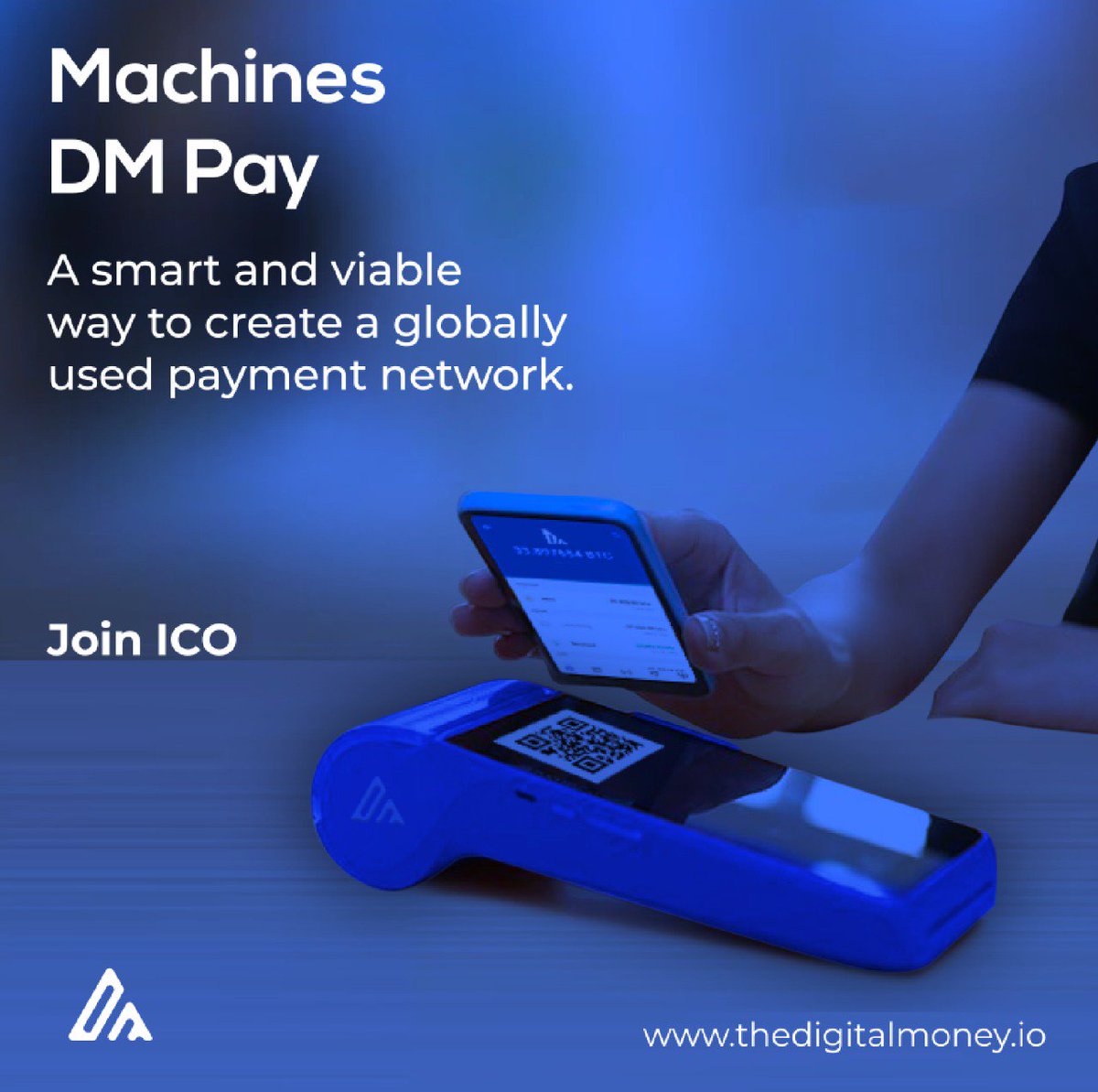 DigitalMoneyDMX's tweet photo. Machines DM Pay
A smart and viable way to create a globally used payment network.
#wearedigitalmoney https://t.co/iTJSSuPnx7