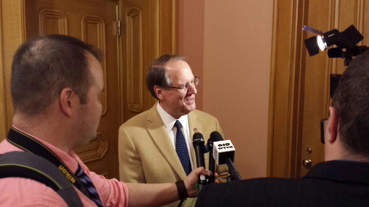 Speaker Householder and Chairman Oelslager answer questions following the transportation budget agreement made during conference committee today.