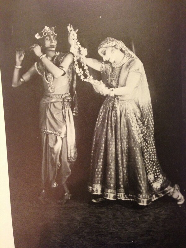 It was  #AnnaPavalova the super star Ballerina or Russia who came to India & performed with UdayShankar ji. these events gave much needed exposure of Indian dances on serious notes-She is said to have inspired  #RukminideviArundale too