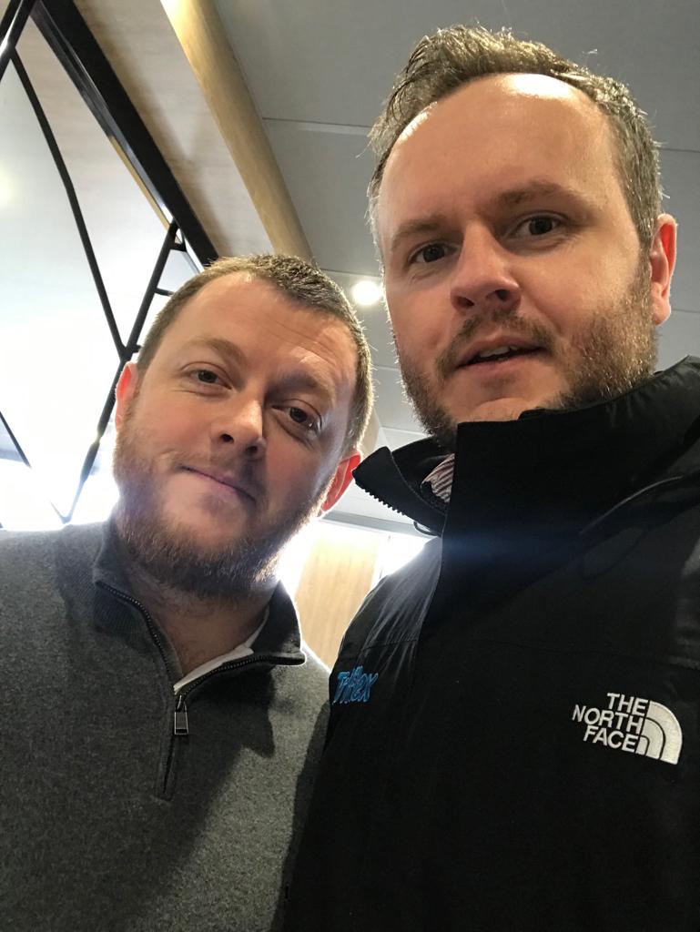 Met <a href="/pistol147/">Mark Allen</a> today in Antrim - what a nice guy!