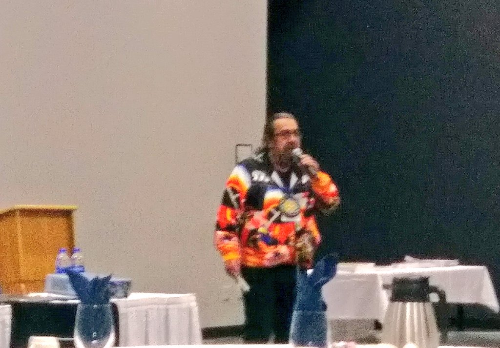 dtphanhoang's tweet photo. Robert-cancer survivor fr Red Lake. Cancer is so stigmatized that the word is rarely used, but we need to get over that. Video created by @AICAF_Org Word used for spider is the same word used for cancer #springscreening2019 #preventcancer #healthequity #NationalPublicHealthWeek https://t.co/ijdXqcgwoZ
