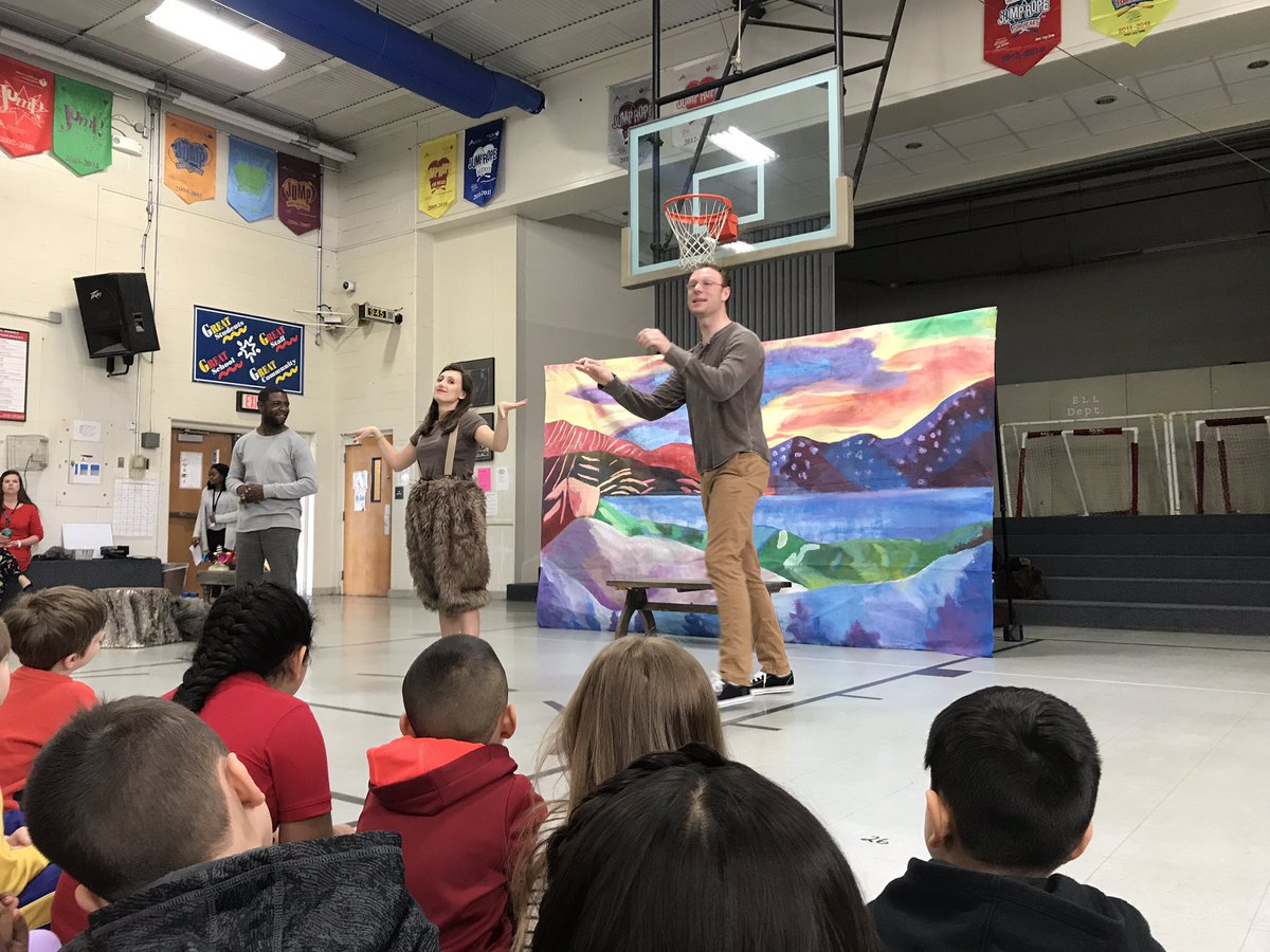 Mrs_AshcraftPES's tweet photo. We loved watching the BAP perform ancient myths. #ParkwoodPRIDE https://t.co/Q6HgYRGhMl