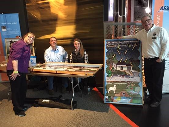 APWAMN's tweet photo. APWA-MN had a great time at the @sciencemuseummn 2nd Annual Civil Engineer Day! Thank you to all our volunteers and everyone who came out to learn about Civil Engineering! https://t.co/xVwvrBergk