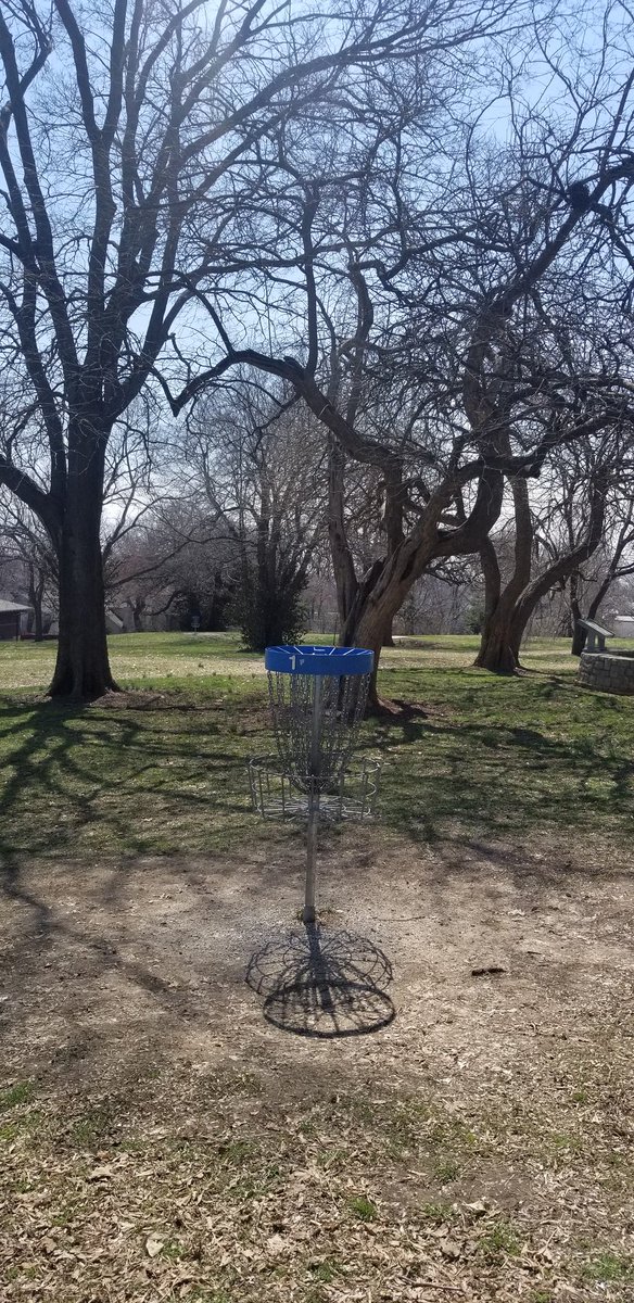 walesofscotland's tweet photo. Blessed to be able to throw that B today! 1st time at #hamptonpark #discgolf #treejection #treetastic #stupidtree https://t.co/mWjtjrXeLQ