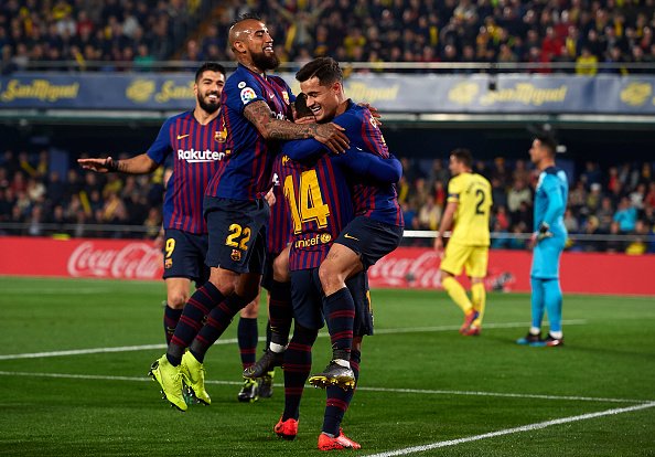 Forcabarca_a's tweet photo. 1 - للمرة الاولى يسجل ويصنع اللاعب مالكوم في نفس اللقاء مع برشلونة في جميع المسابقات #ثقة #برشلونة_فياريال #BarcaVillarreal #ViscaBarca https://t.co/xqR7EZ0RGq